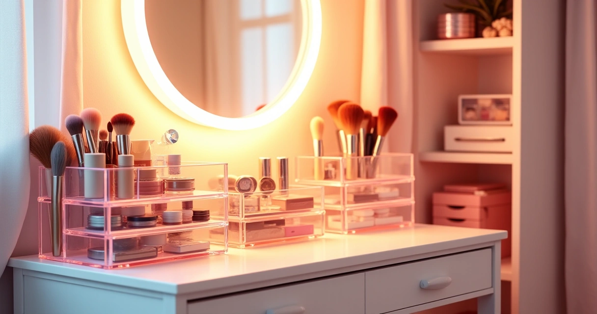 Best Acrylic Makeup Organizers